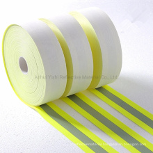 High Visibility Flame Resistant Safety Reflective Fabric Tape on Workwear